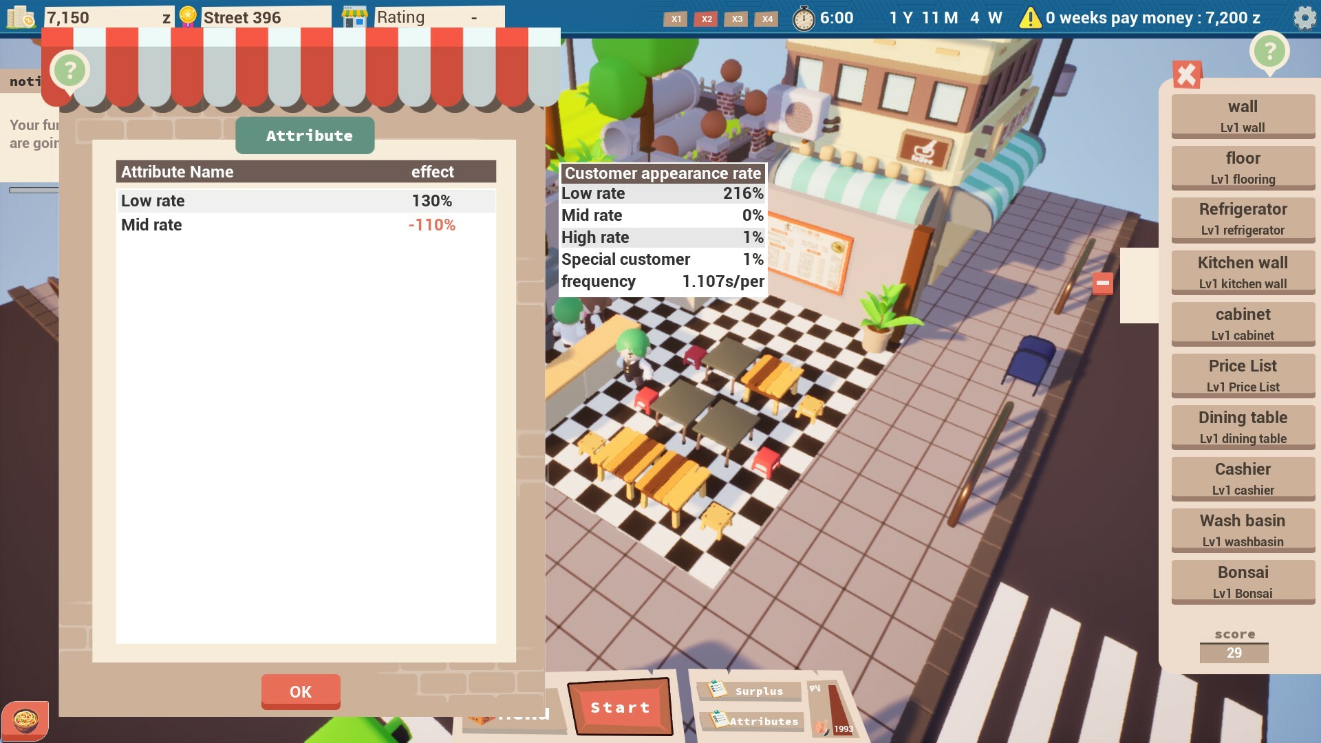 City Noodle Shop Simulator Screenshot 2