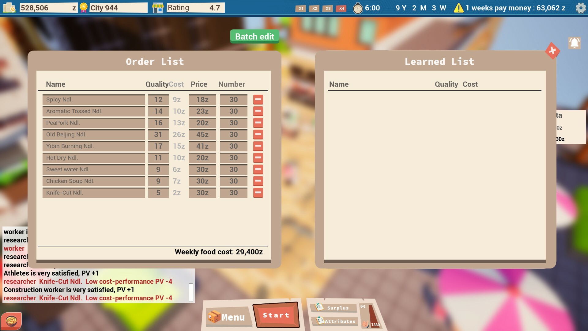 City Noodle Shop Simulator Screenshot 6