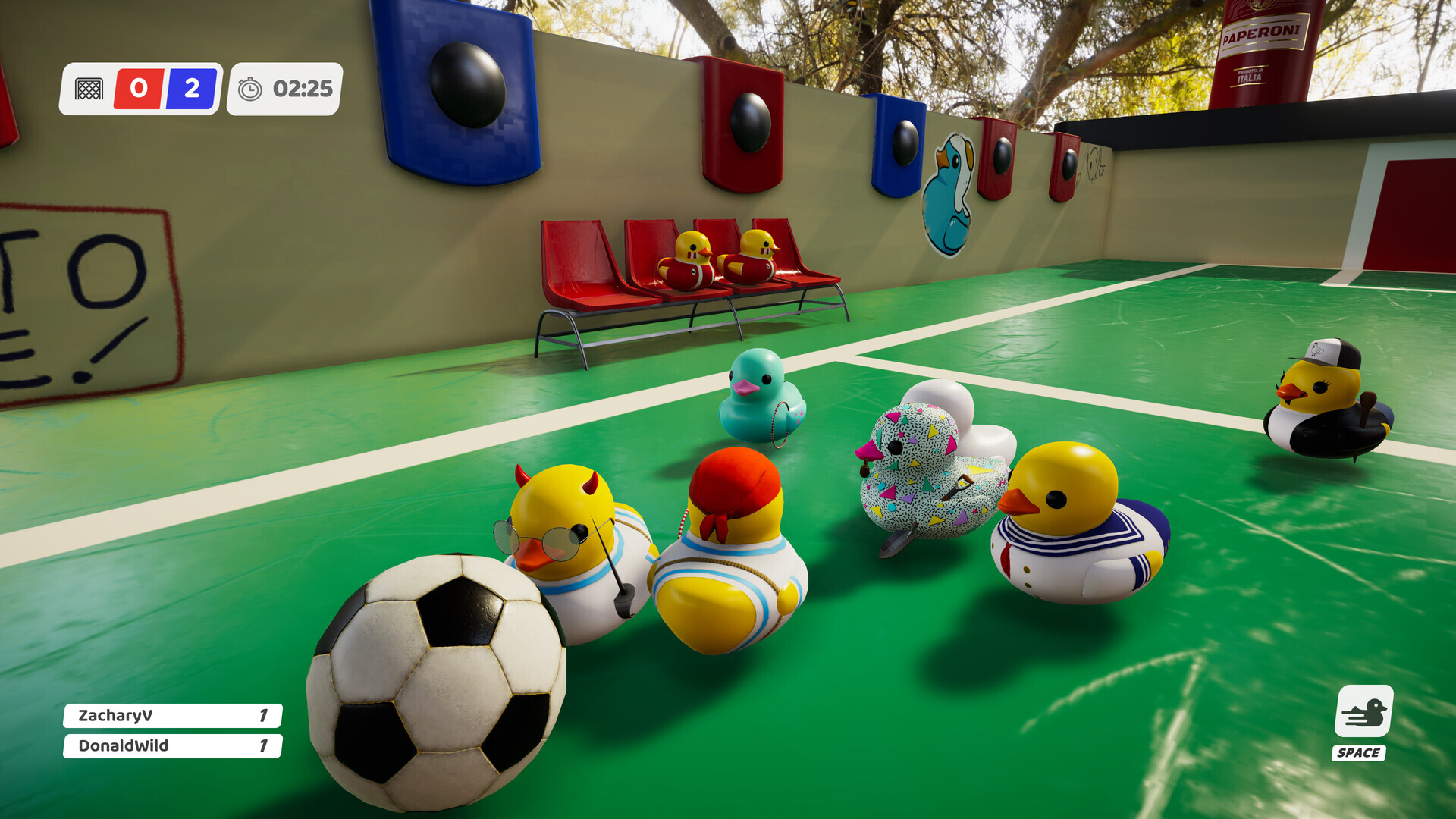 Slowly Sliding Ducks Demo Screenshot 3