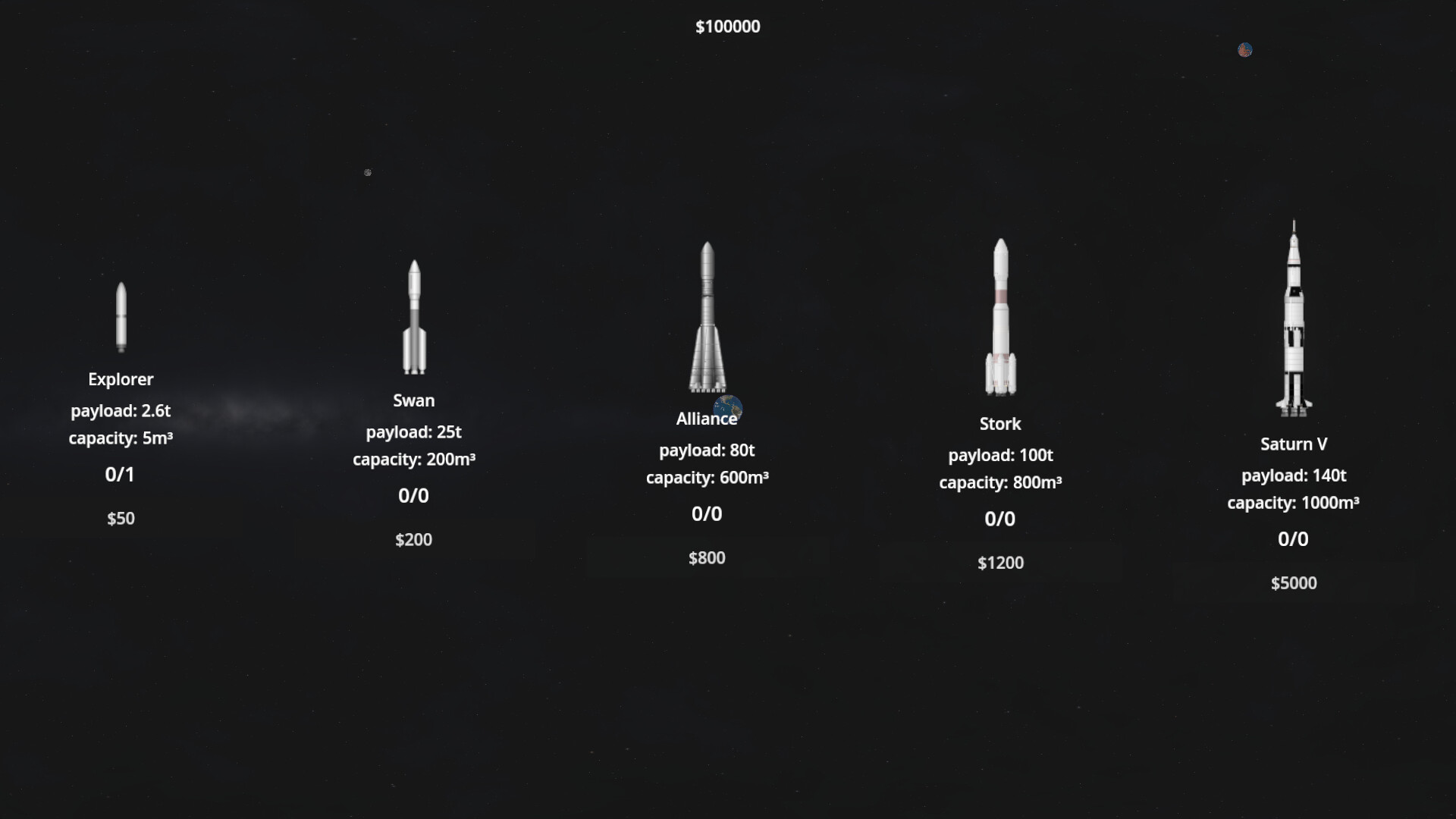 Preset Rocket Plan Screenshot 3