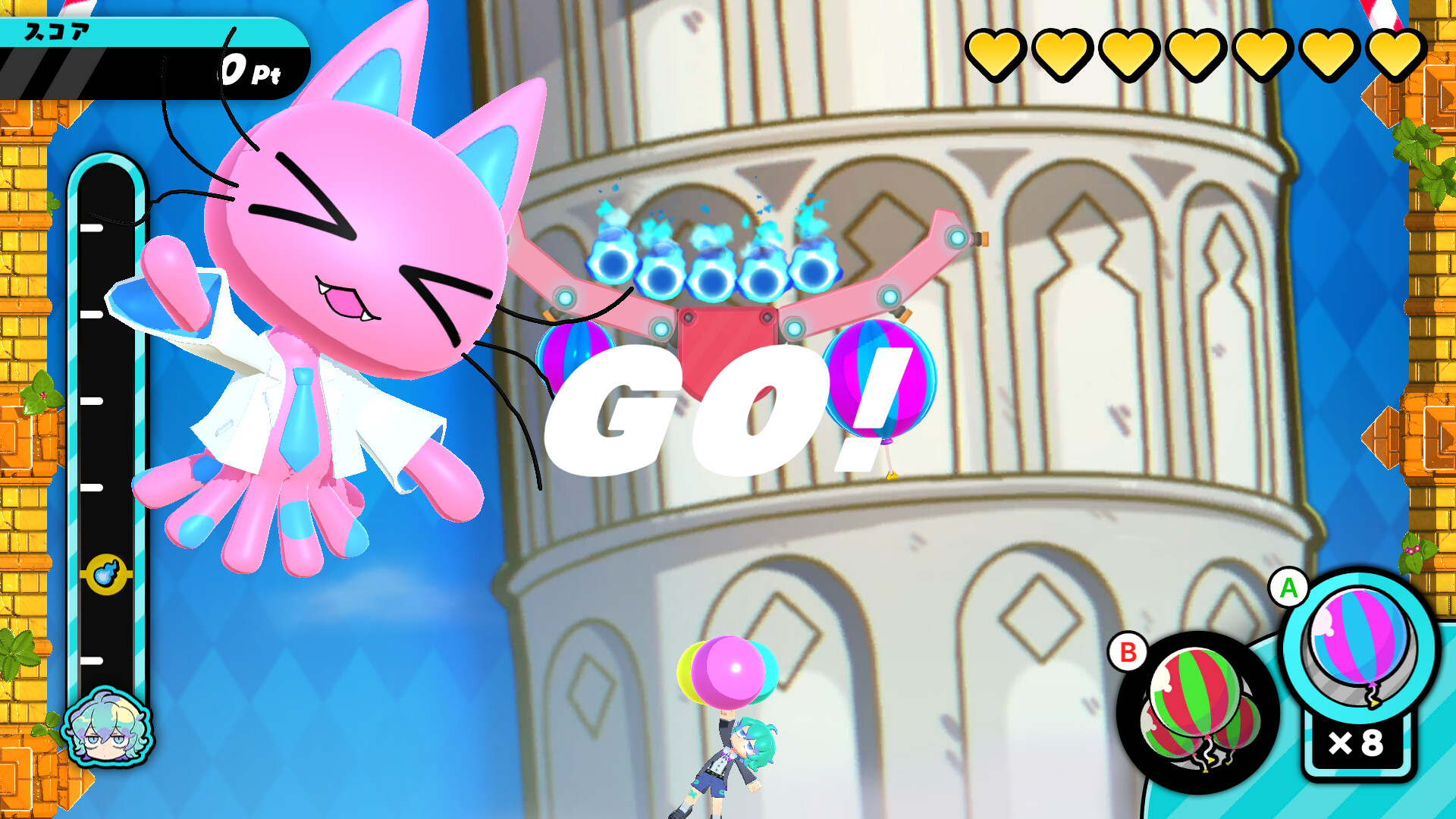 Octo's Balloon Challenge Screenshot 0