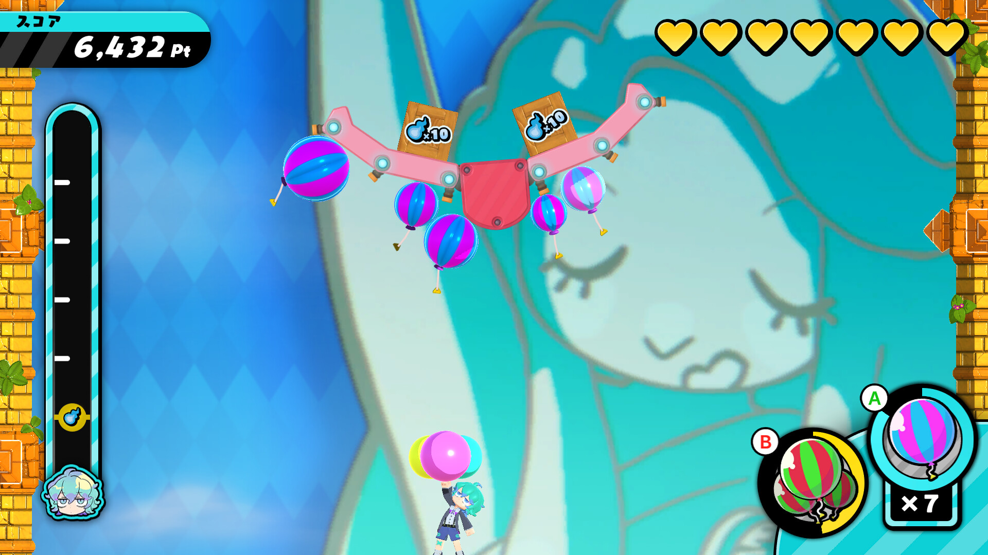 Octo's Balloon Challenge Screenshot 1