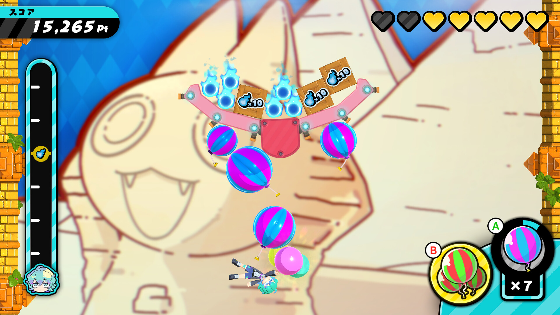 Octo's Balloon Challenge Screenshot 2