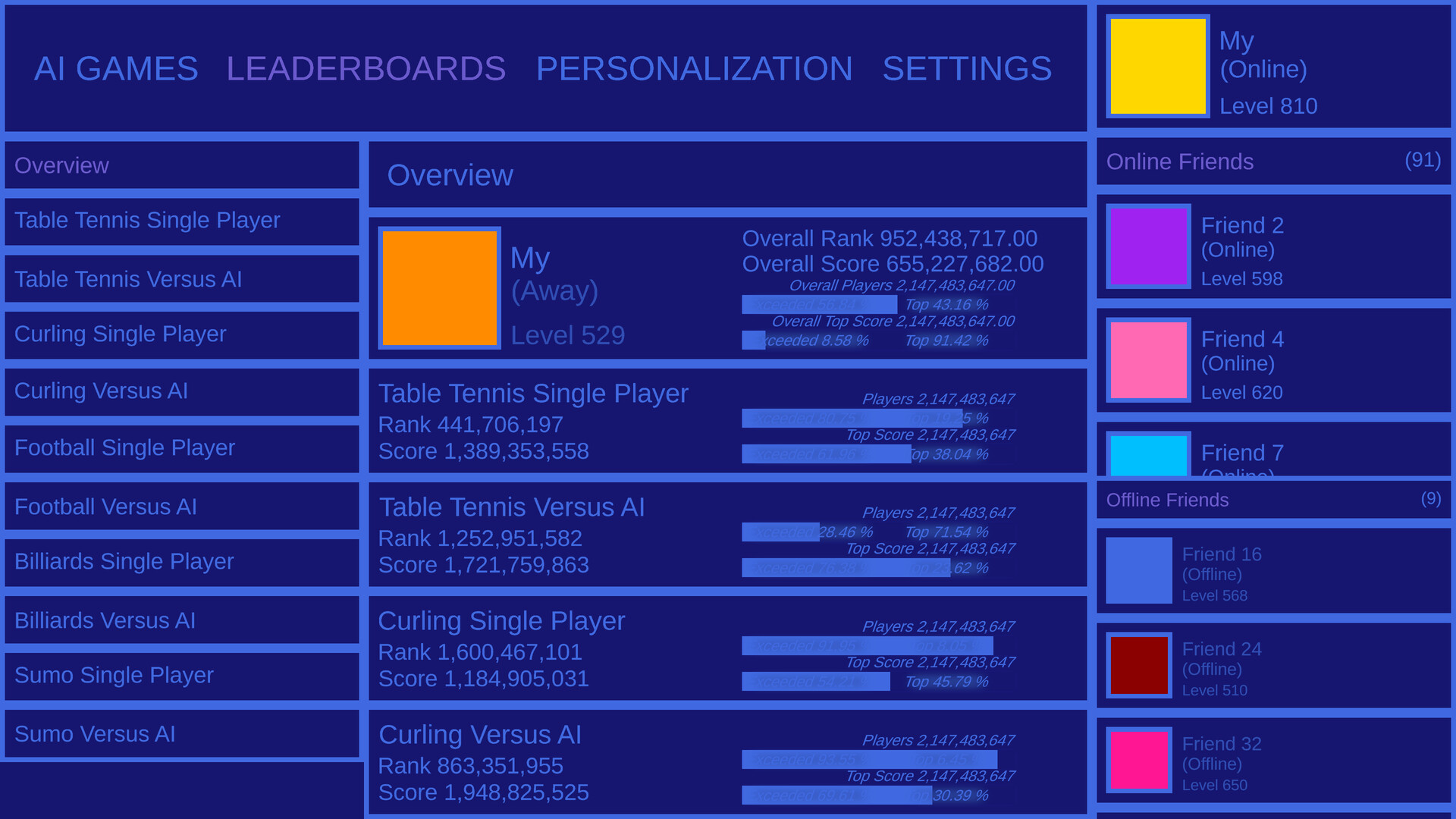 AI Games Screenshot 3