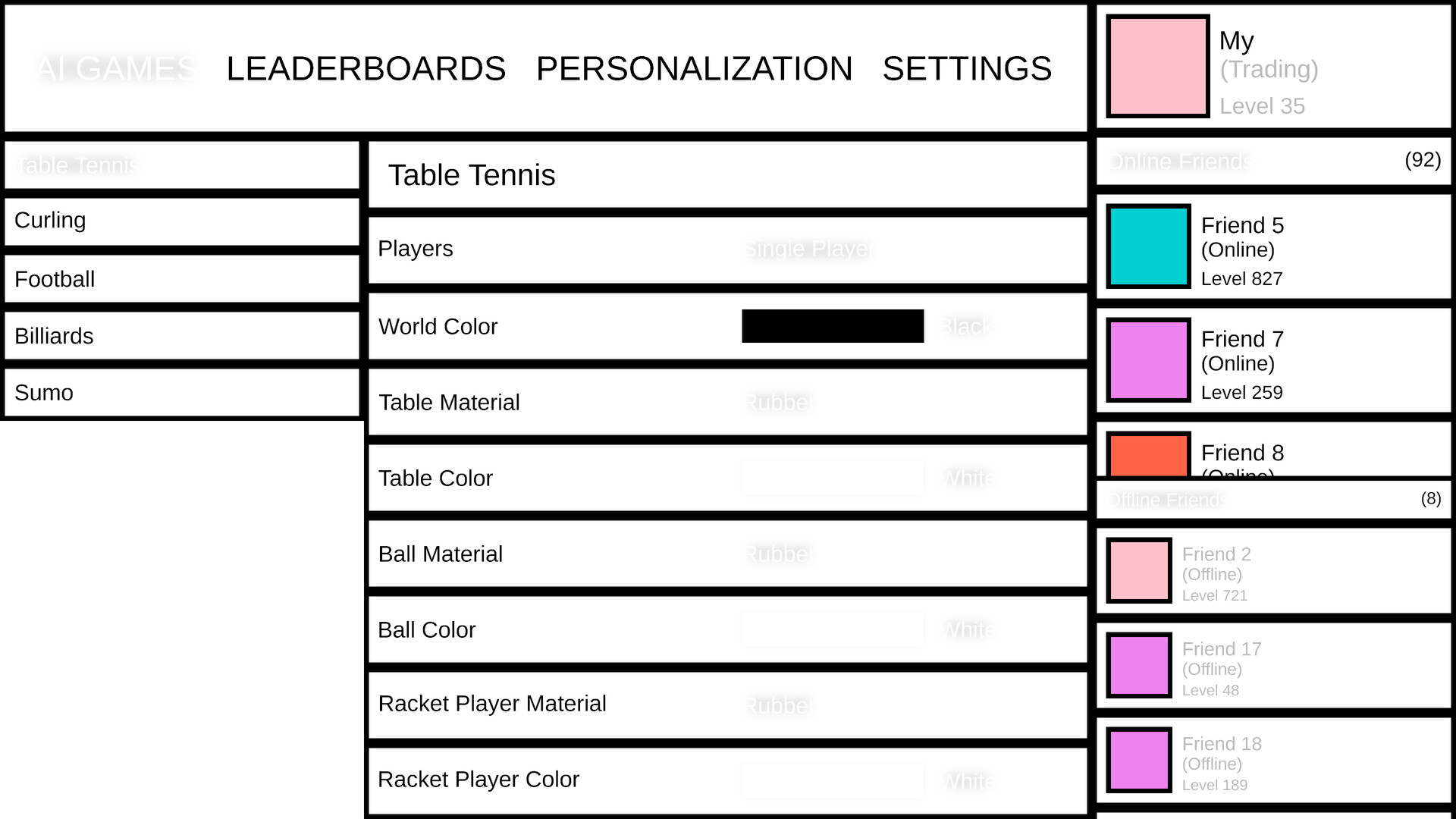 AI Games Screenshot 1