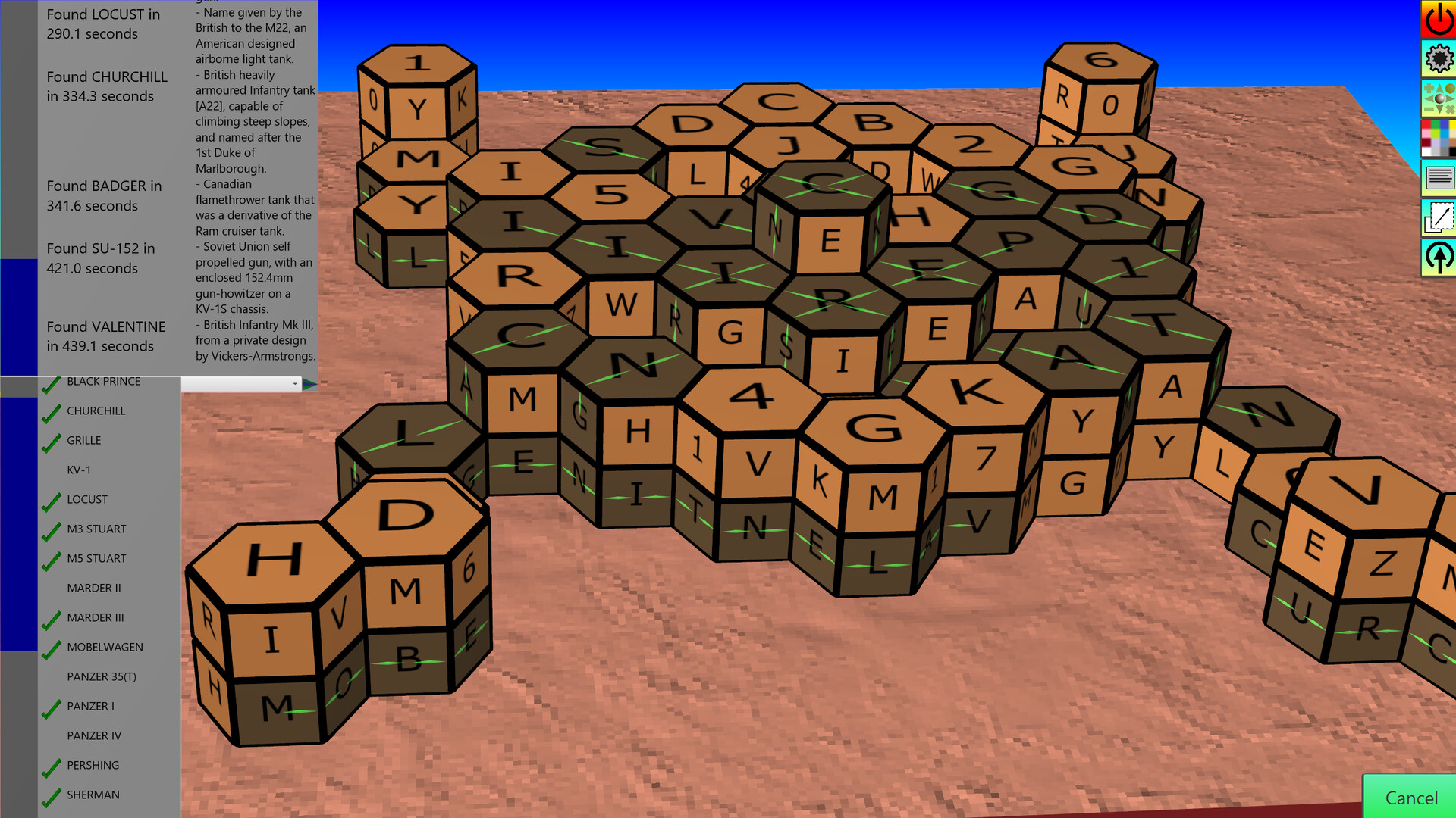 Wordsearch Attack Screenshot 12