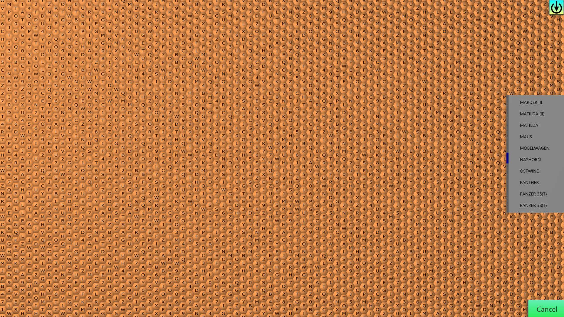 Wordsearch Attack Screenshot 13