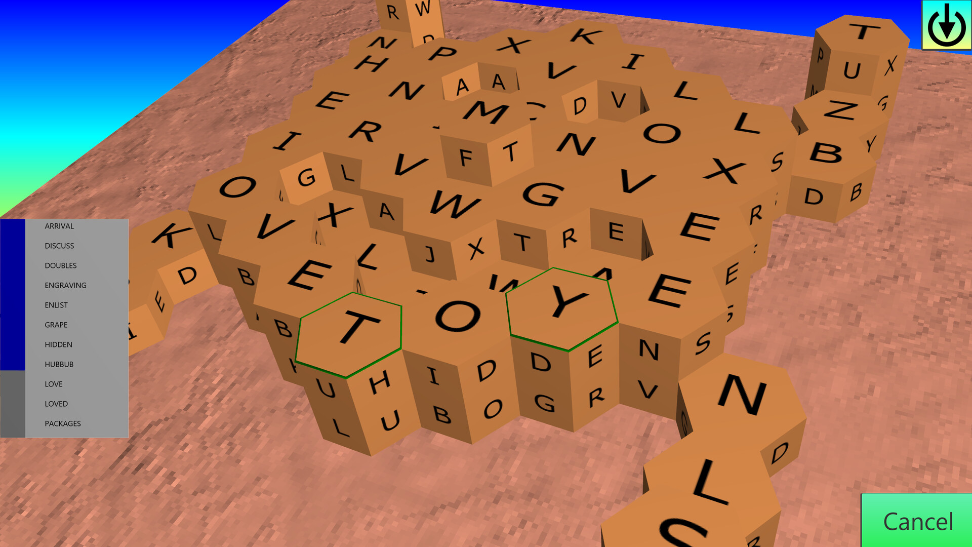 Wordsearch Attack Screenshot 10