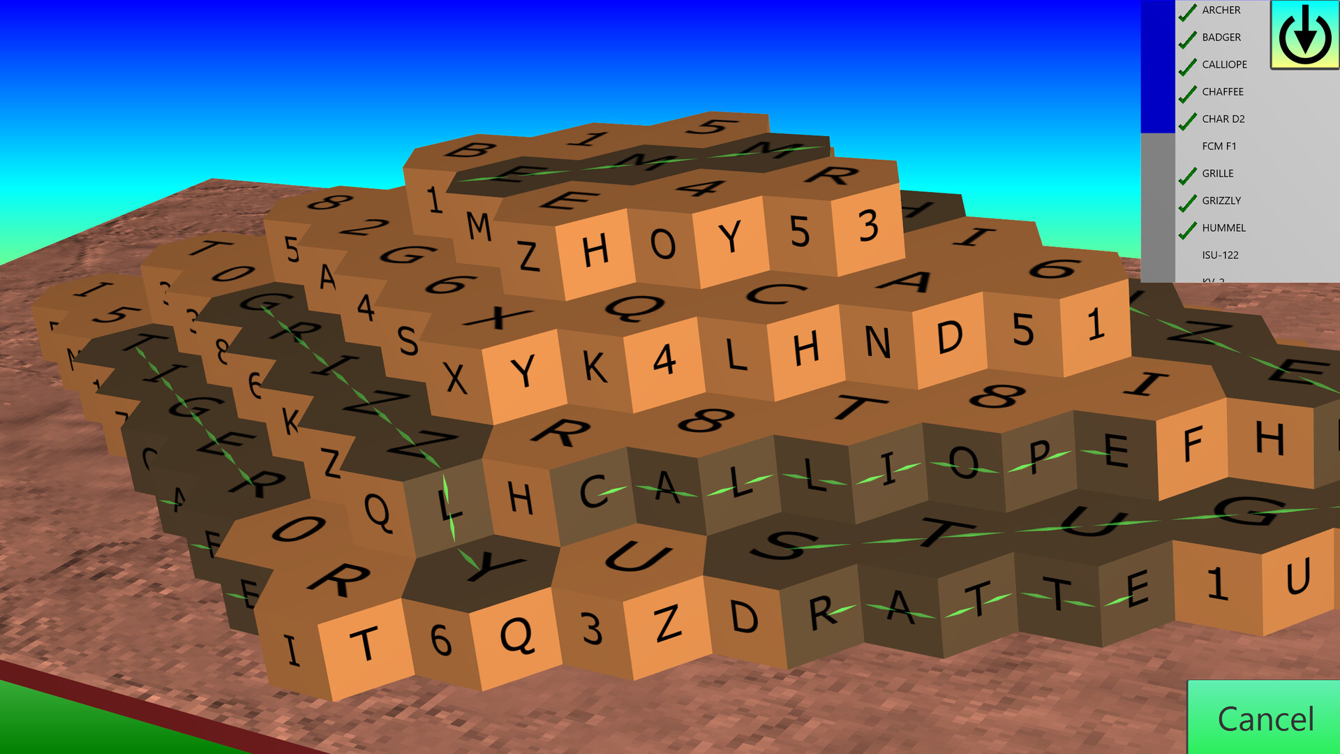 Wordsearch Attack Screenshot 11