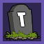 Purple T icon