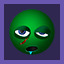 Purple zombie icon