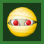 Green mummy icon