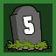 Green 5 icon