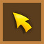 Orange cursor icon