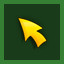 Green cursor icon