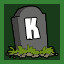 Green K icon