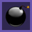 Purple bomb icon