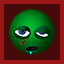 Red zombie icon