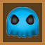 Orange ghost icon