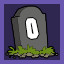 Purple 0 icon