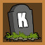 Orange K icon