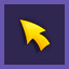 Purple cursor icon