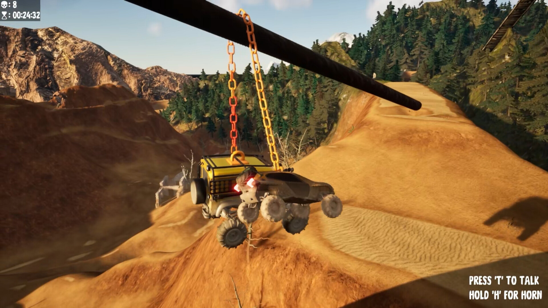 Chained Wheels Demo Screenshot 2