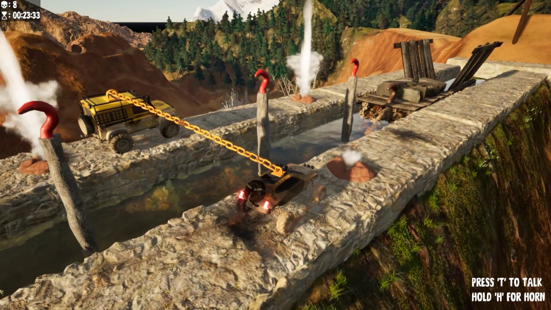 Chained Wheels Demo Screenshot 3