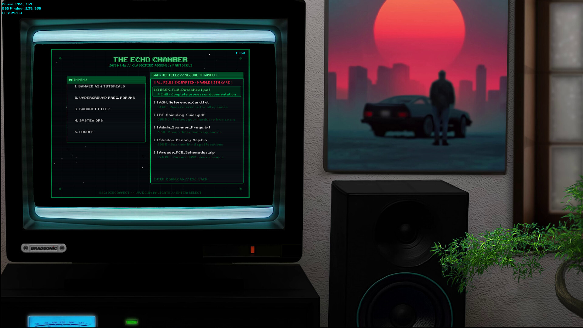 GLYPHIS_IO BBS: The Proxy Tapes 1989 Screenshot 3