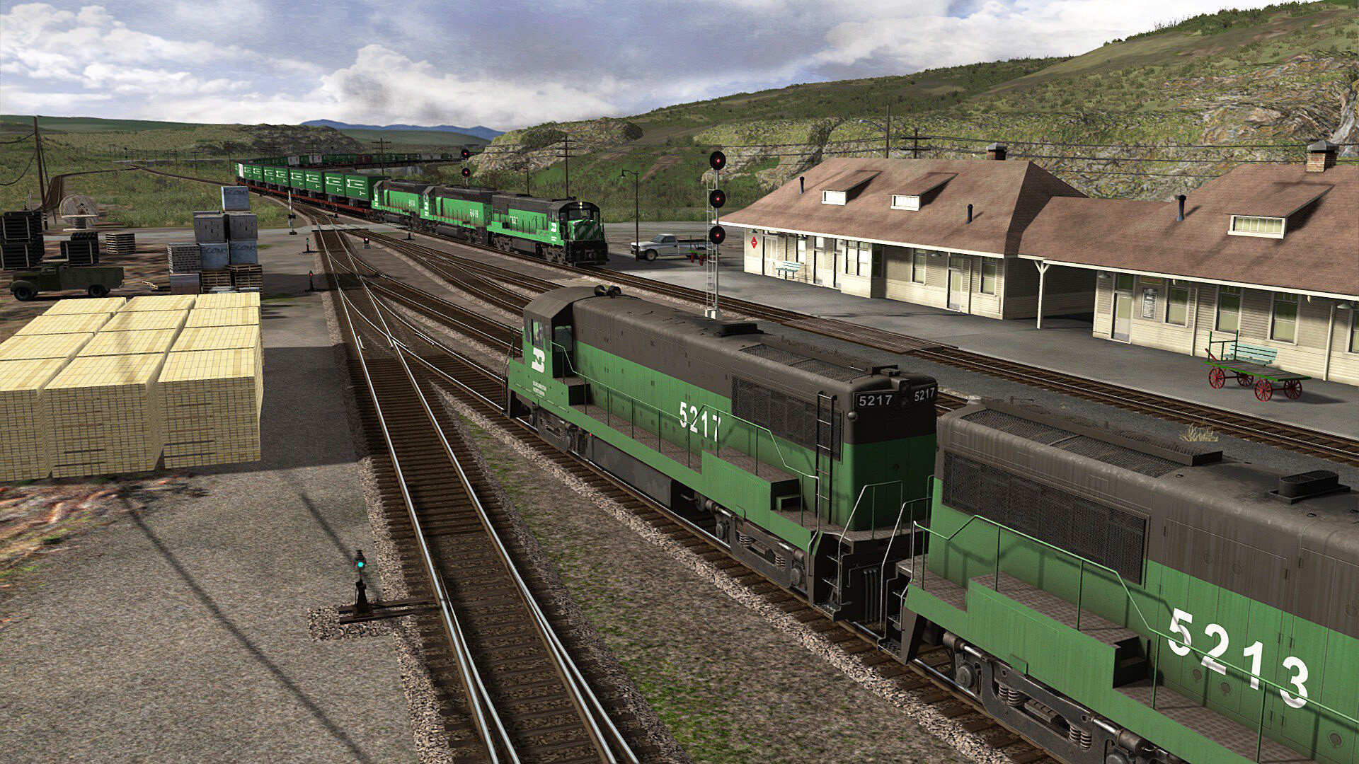 TS Marketplace: Burlington Northern Scenario Pack 01  Screenshot 0