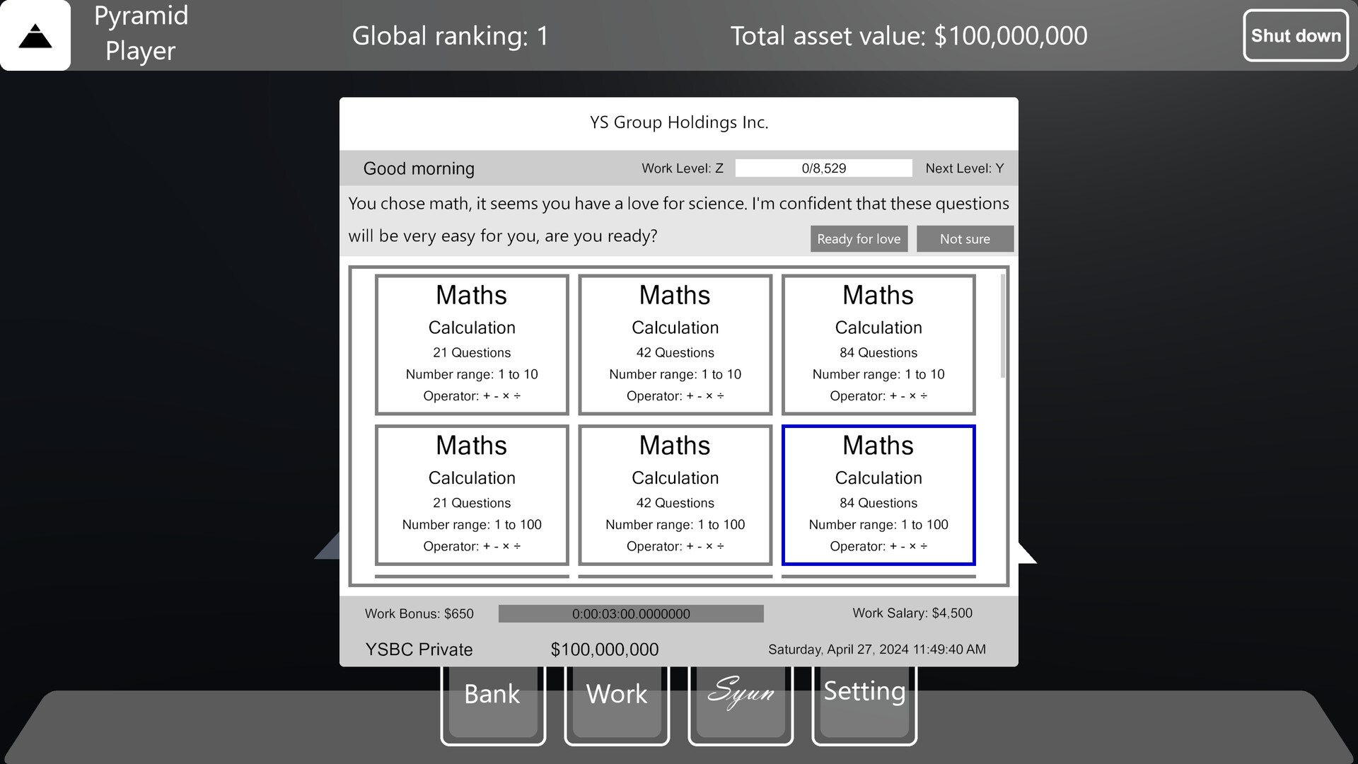 Pyramid Game Screenshot 7