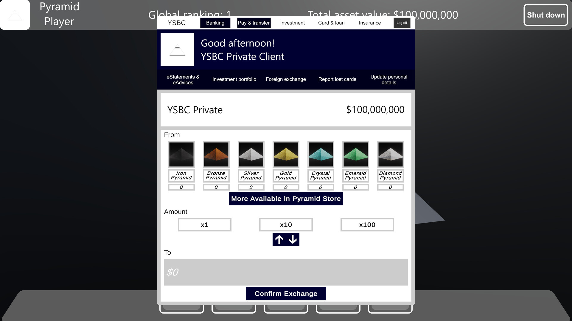 Pyramid Game Screenshot 5