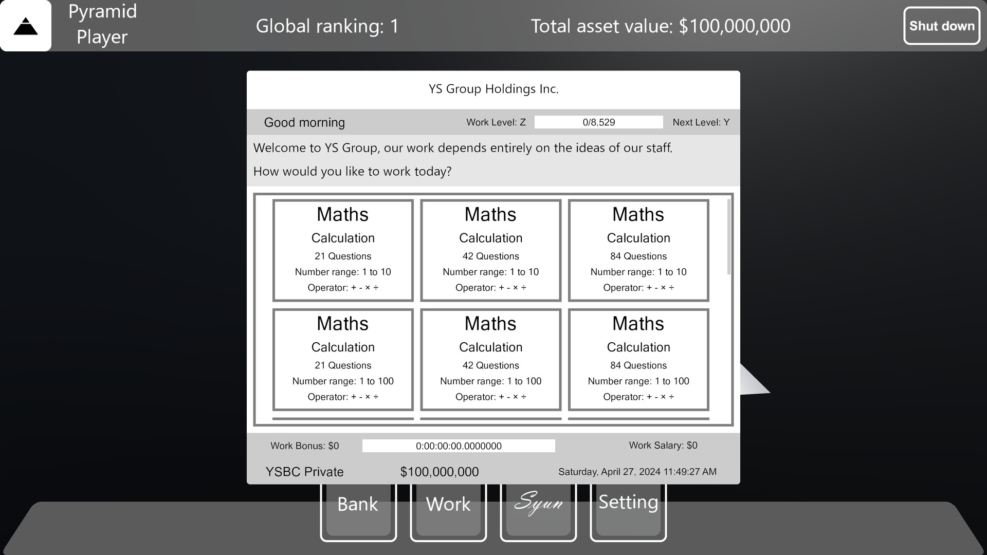 Pyramid Game Screenshot 6