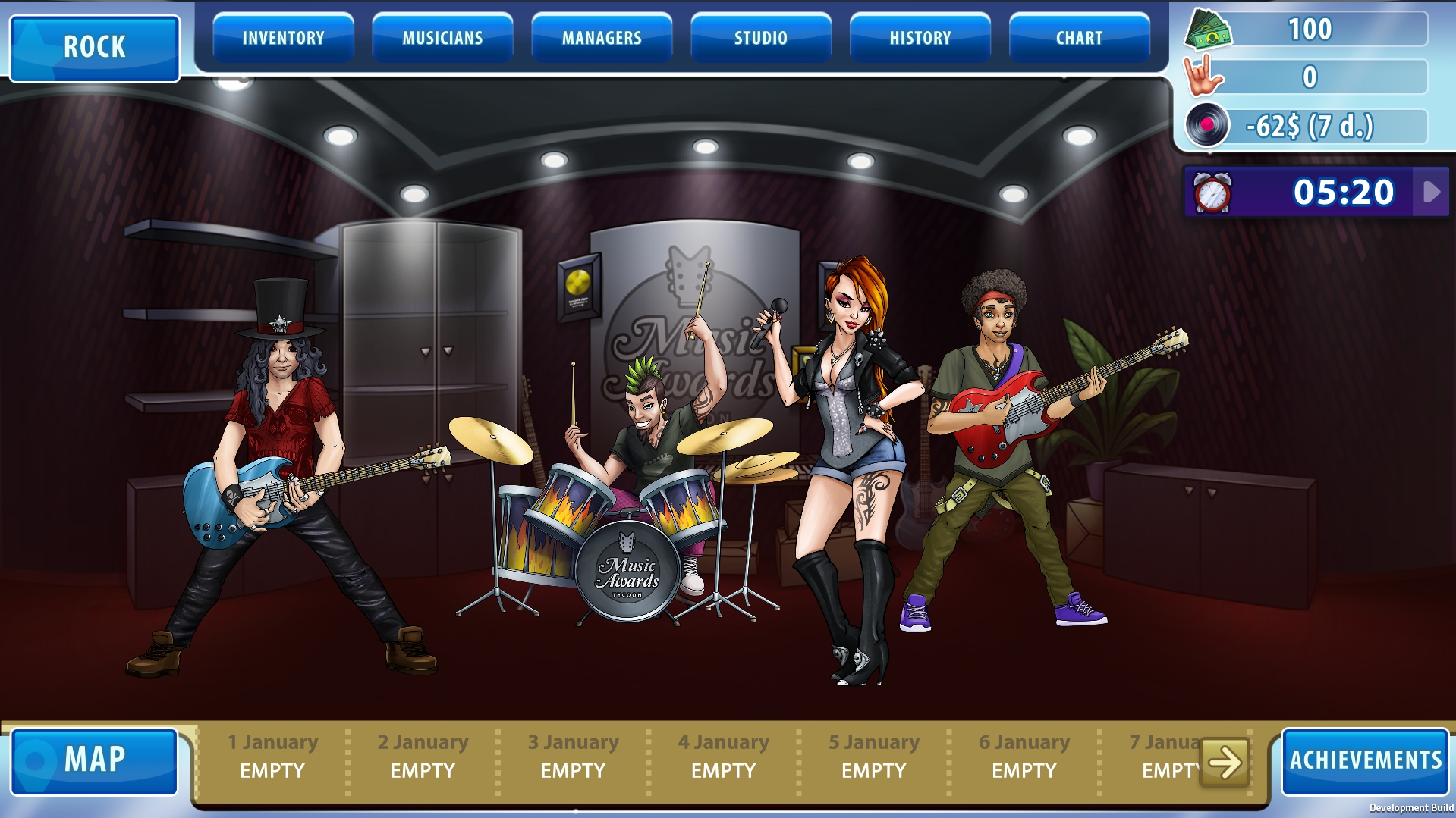 Music Band Manager Screenshot 0