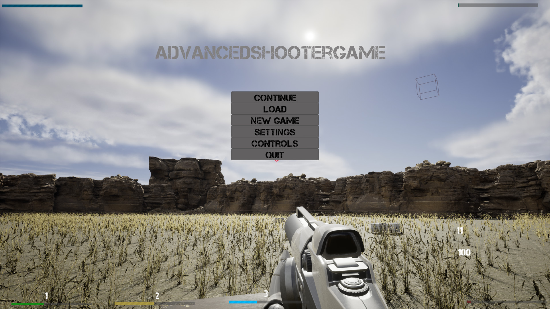 UE5 Shooter Game Screenshot 3