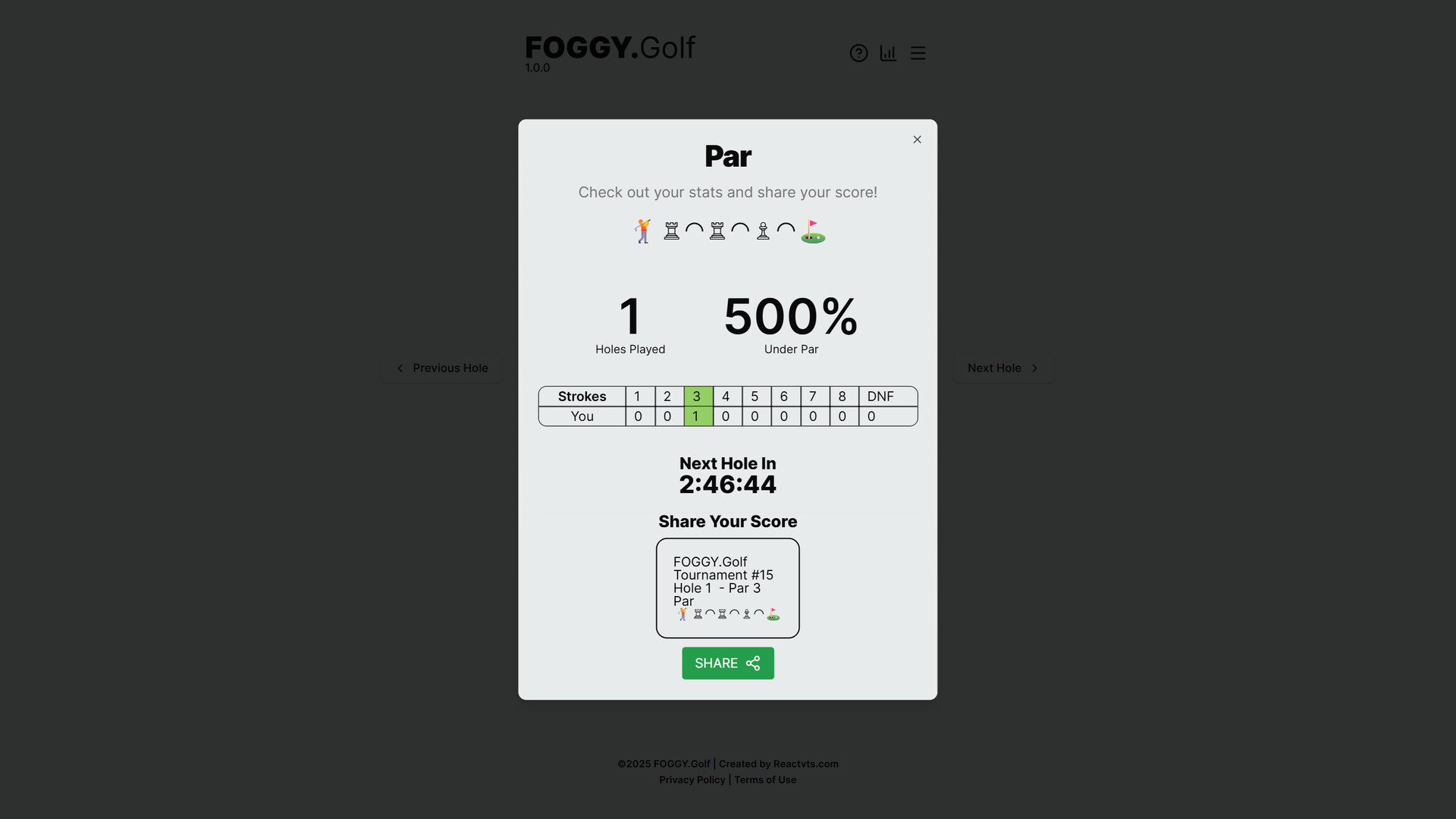 FOGGY Golf Screenshot 7
