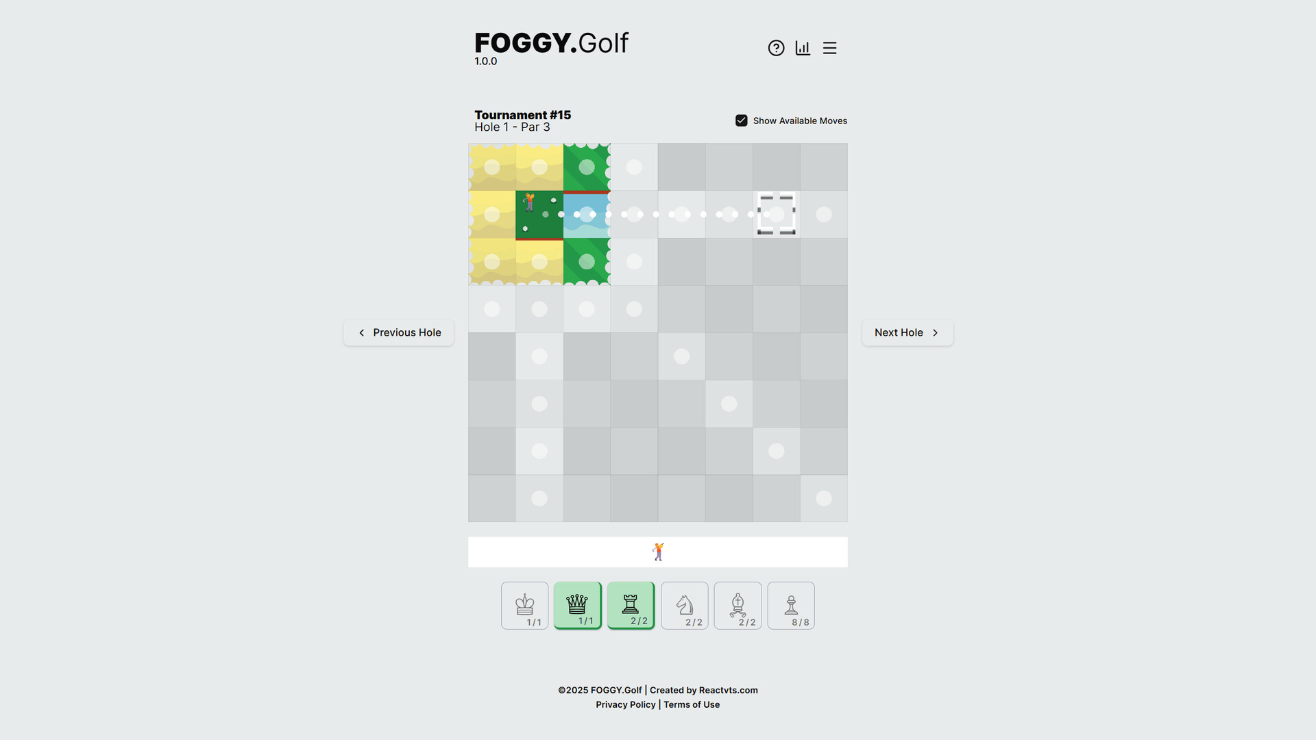 FOGGY Golf Screenshot 1