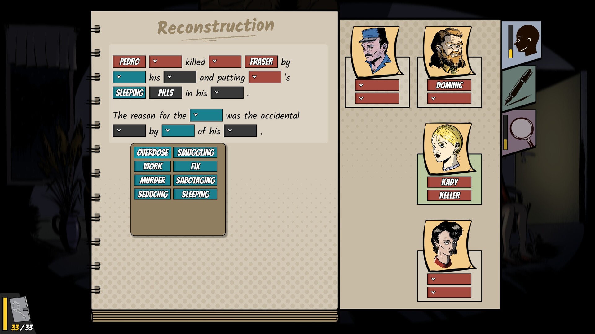Confidential Killings - A Detective Game Screenshot 2