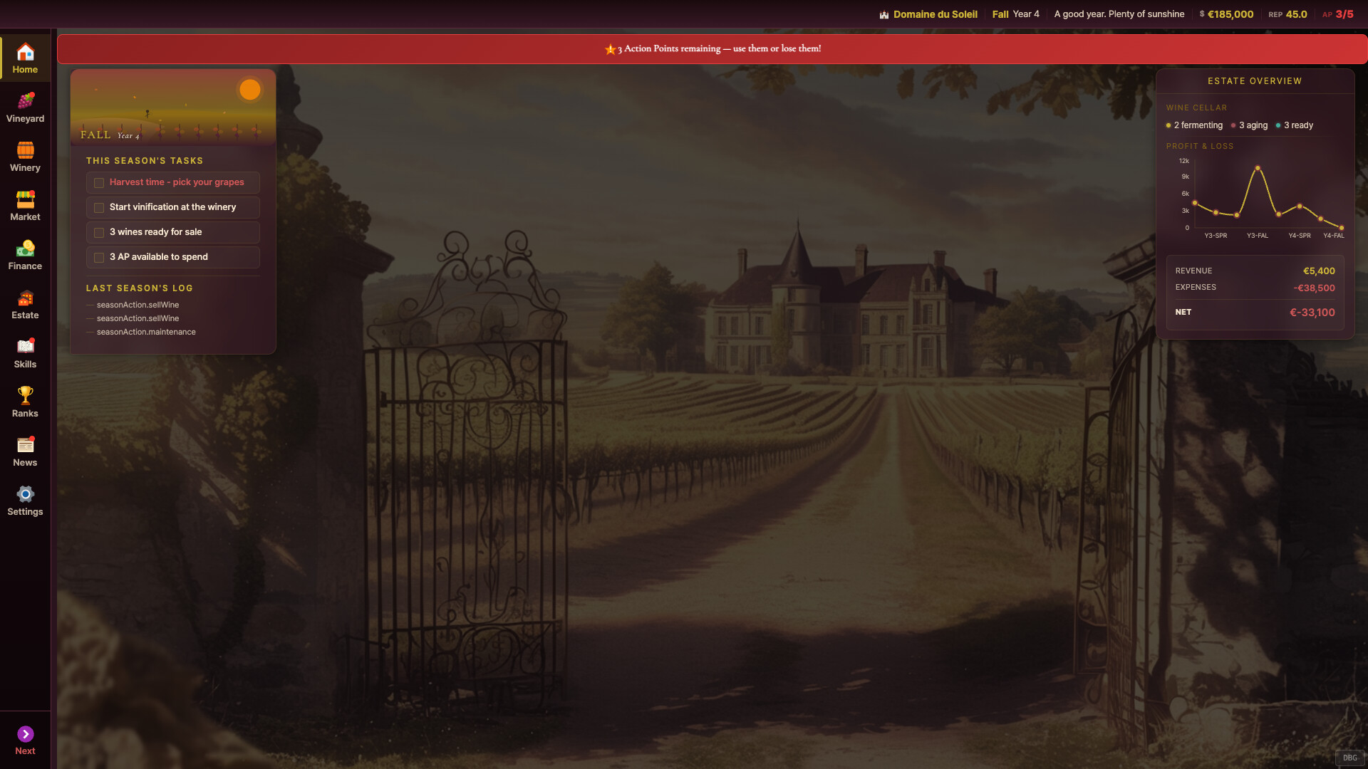Grand Cru: The Wine Maker Screenshot 3