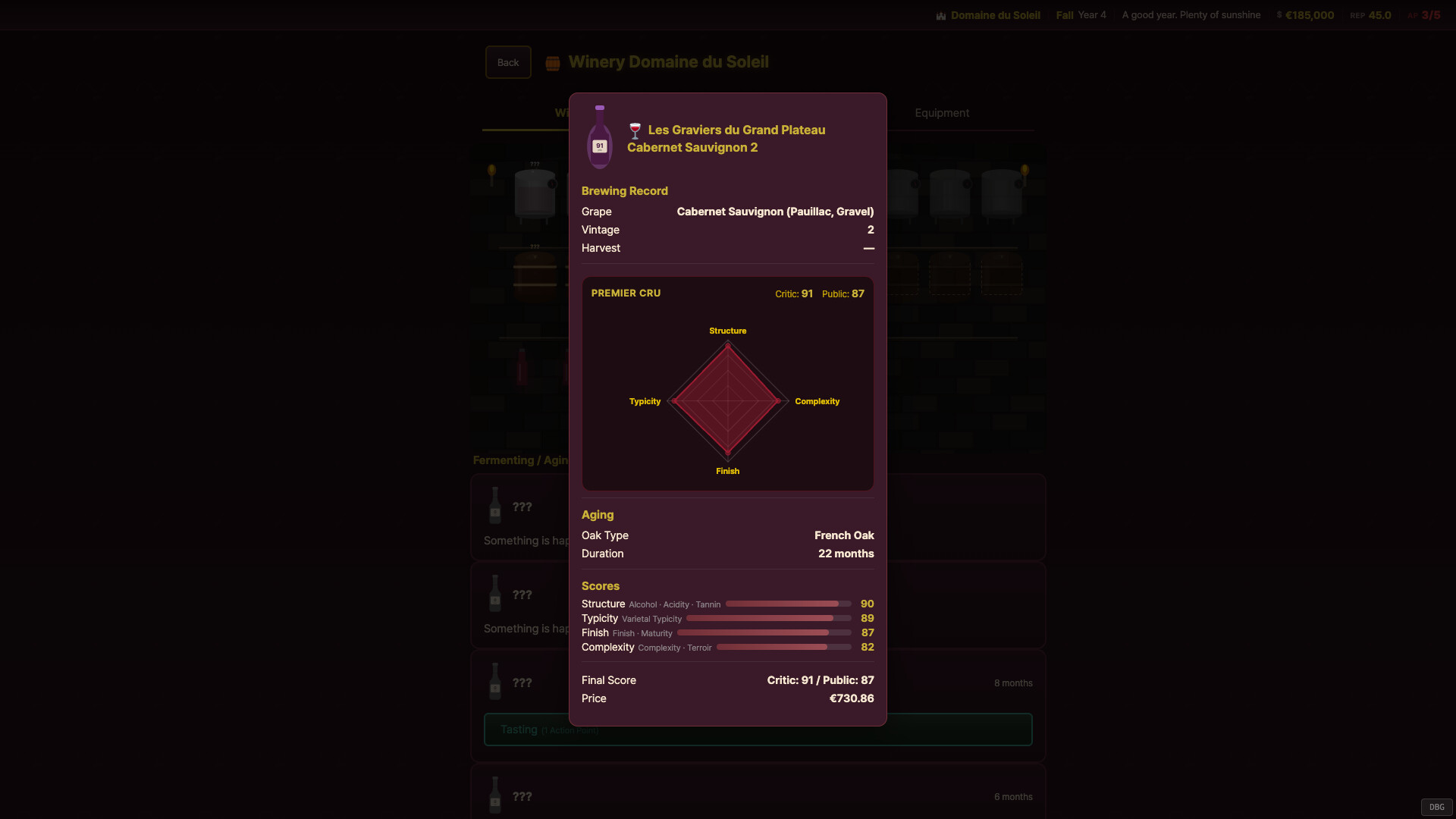 Grand Cru: The Wine Maker Screenshot 8