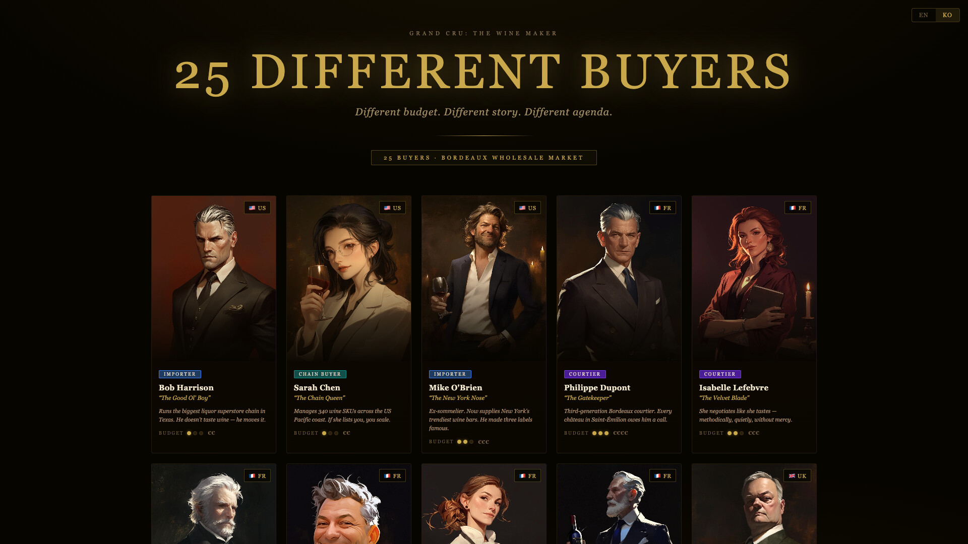 Grand Cru: The Wine Maker Screenshot 2