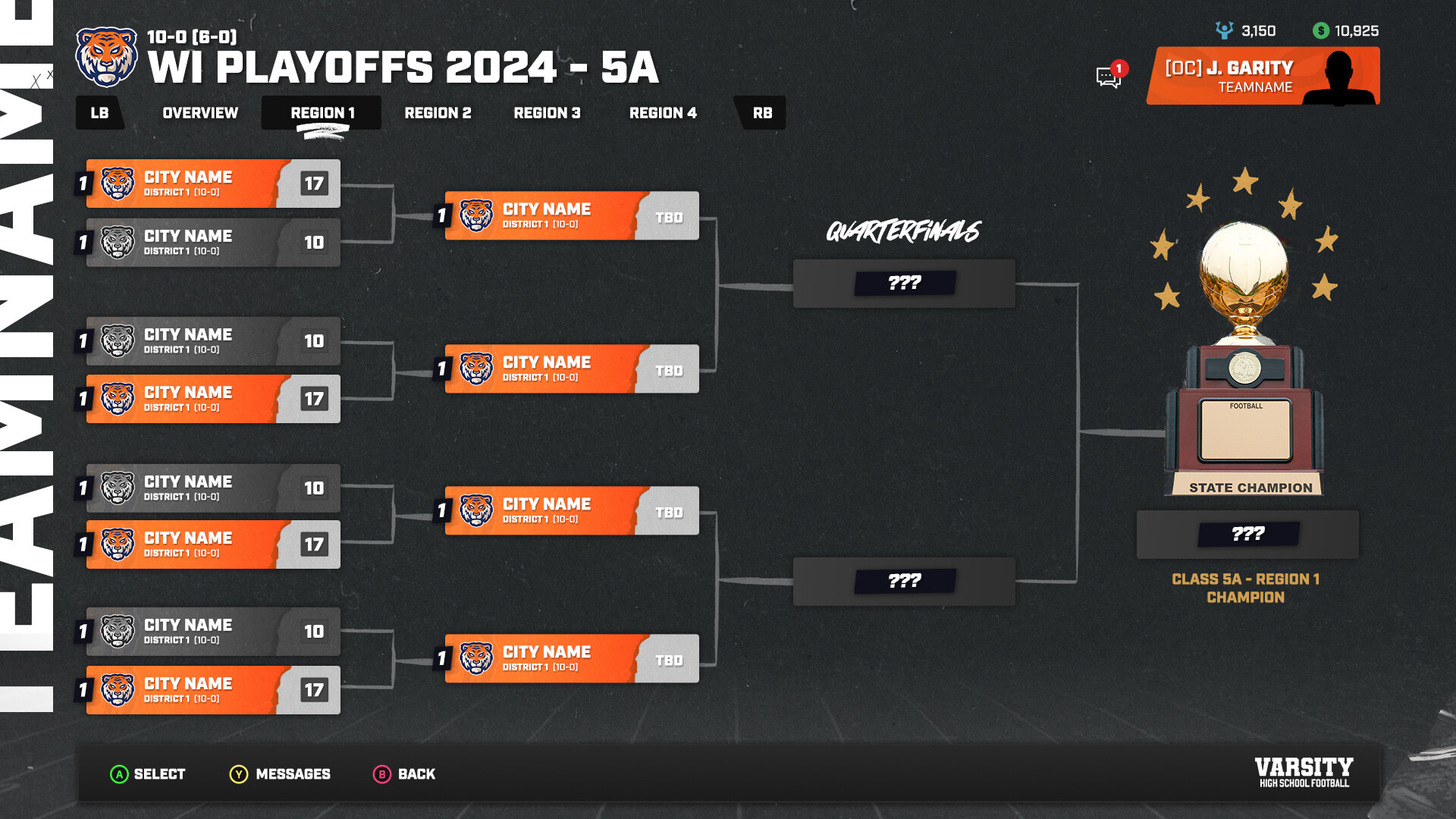 Varsity High School Football Screenshot 2