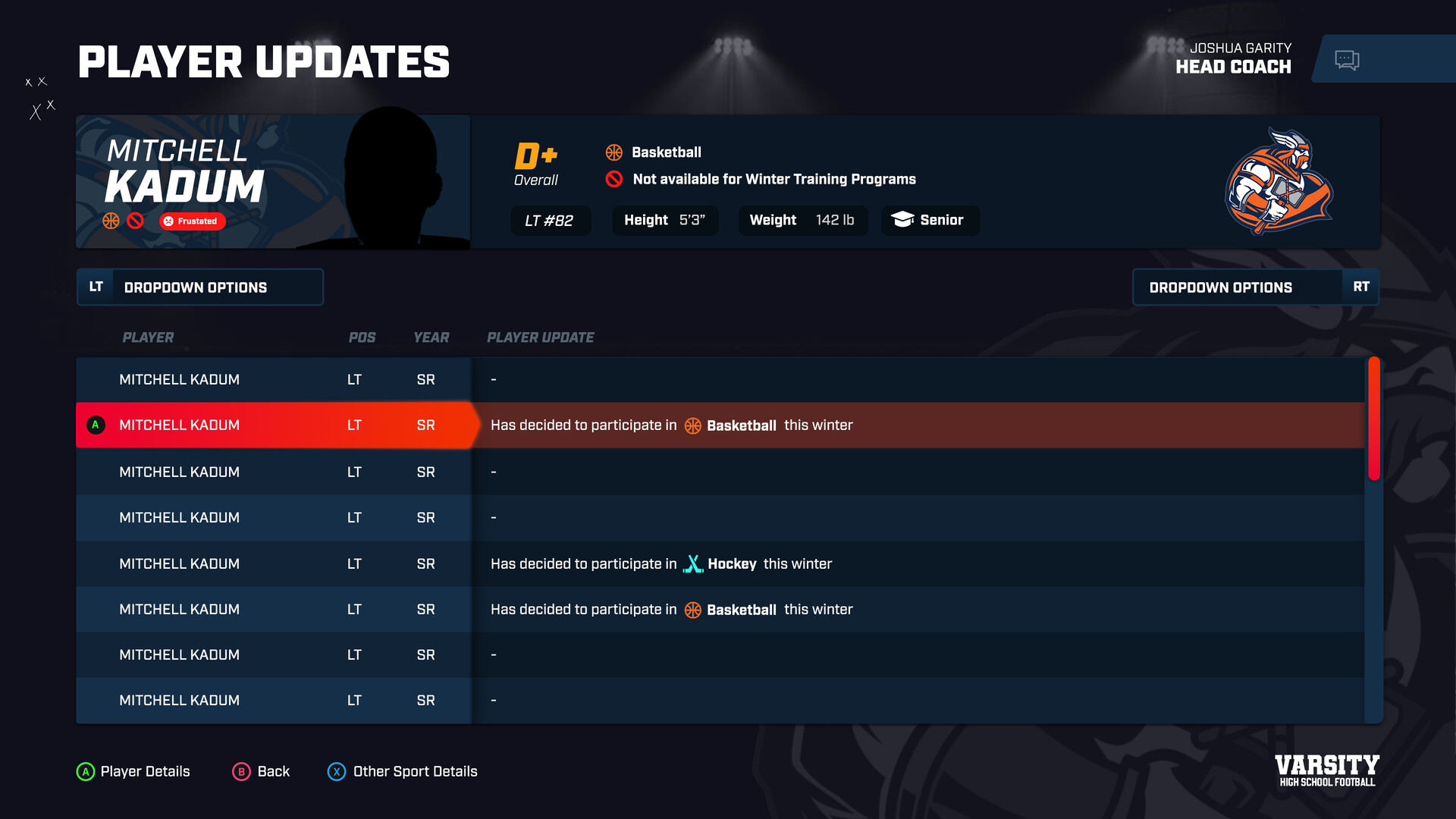 Varsity High School Football Screenshot 9