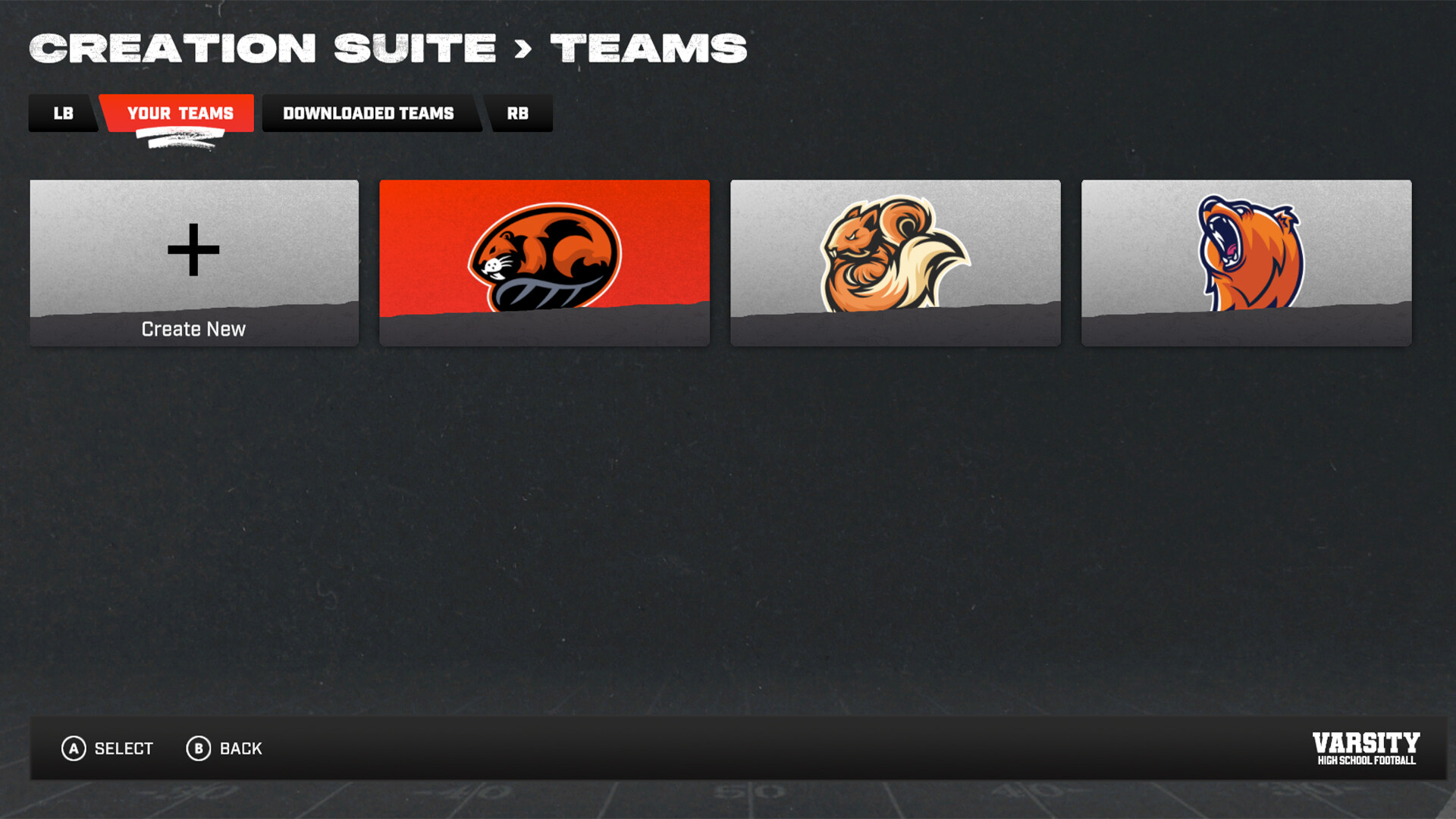 Varsity High School Football Screenshot 1