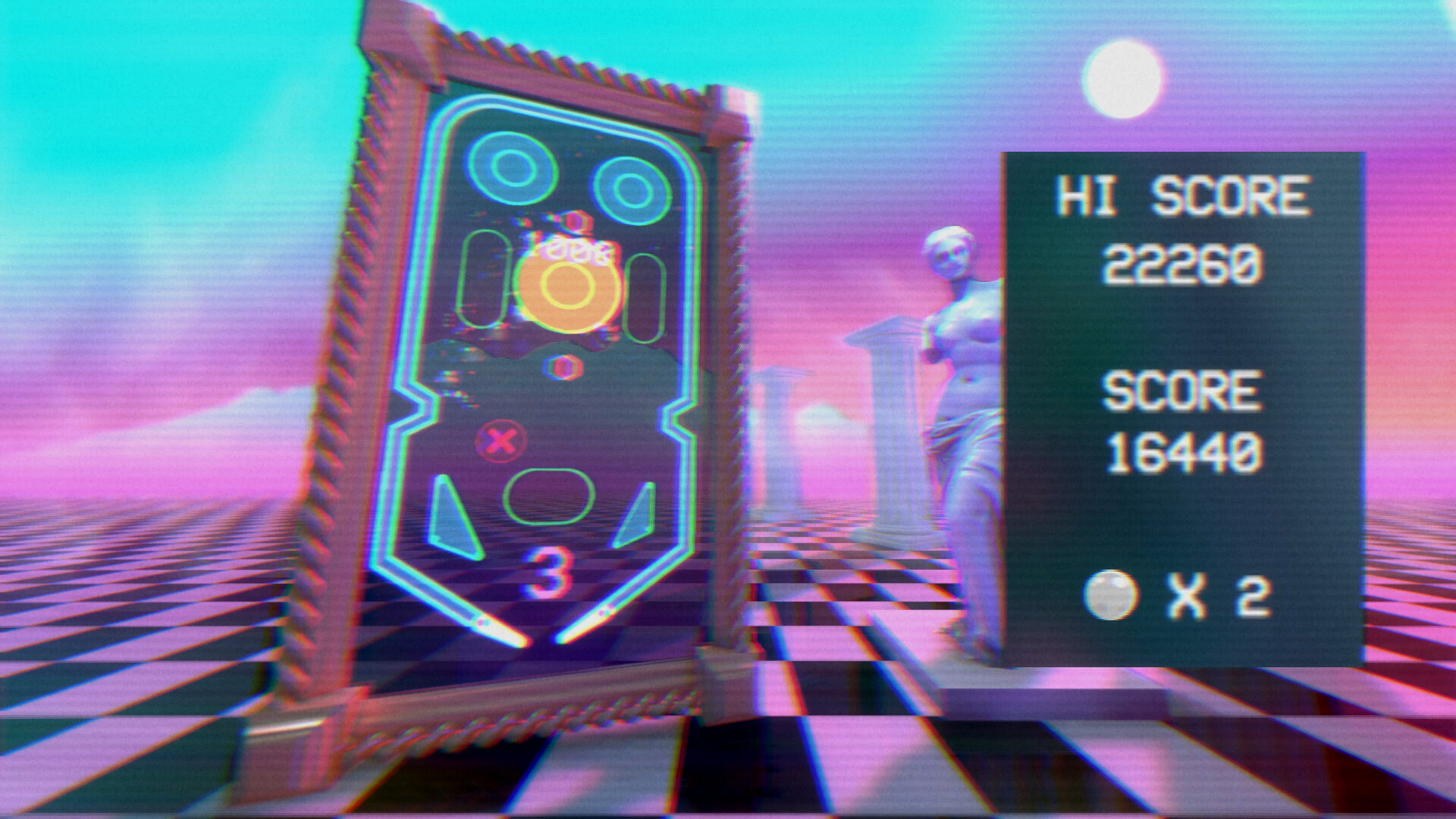 Vaporwave Pinball Screenshot 6