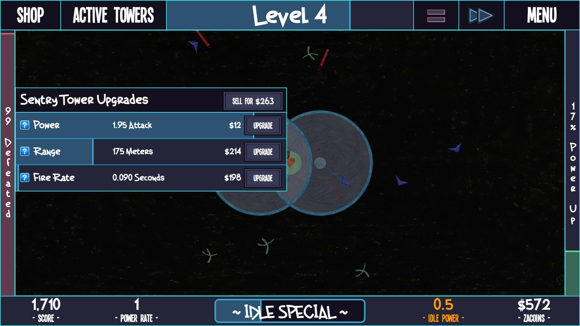 ZaciSa: Idle Defense! Demo Screenshot 2