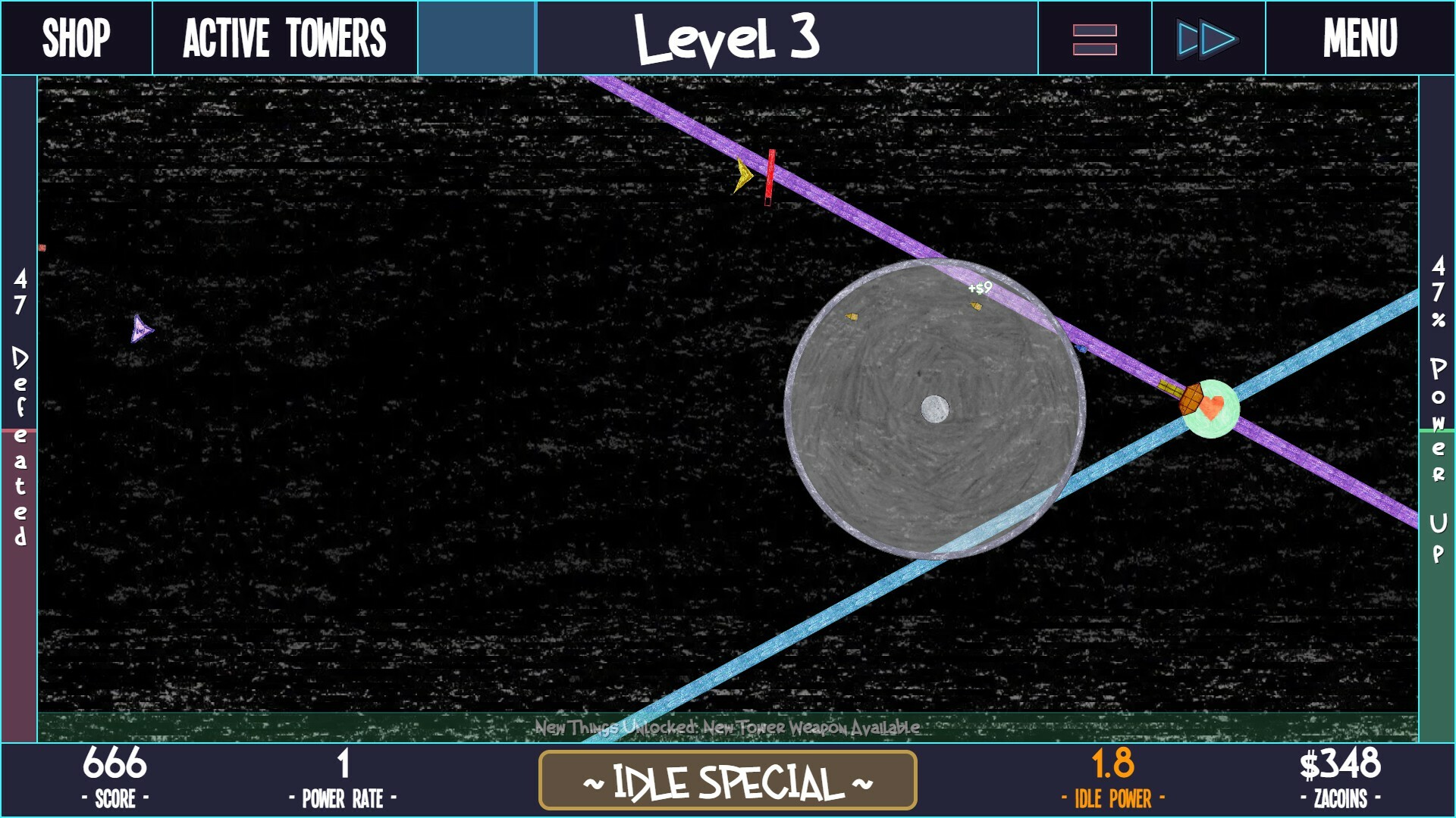 ZaciSa: Idle Defense! Demo Screenshot 8