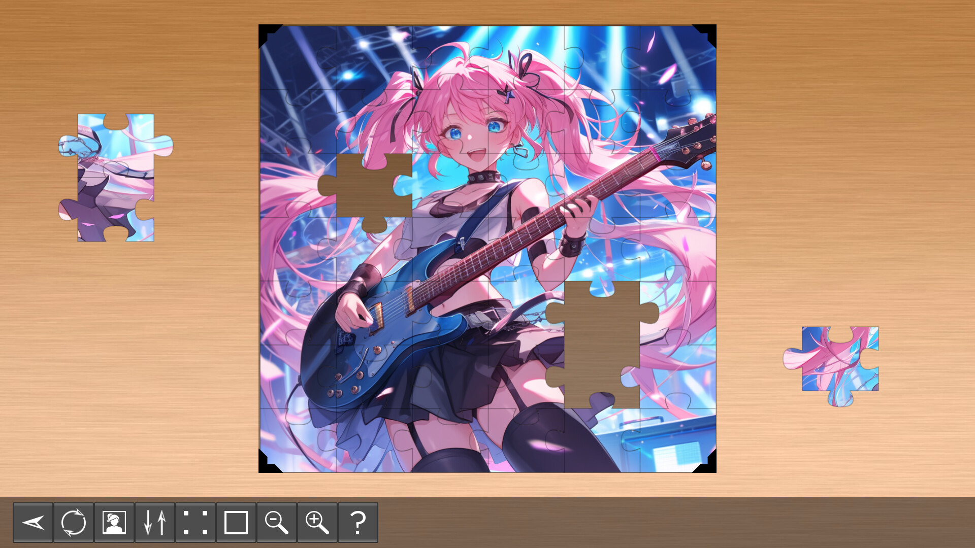 Anime Girl Puzzles Screenshot 1