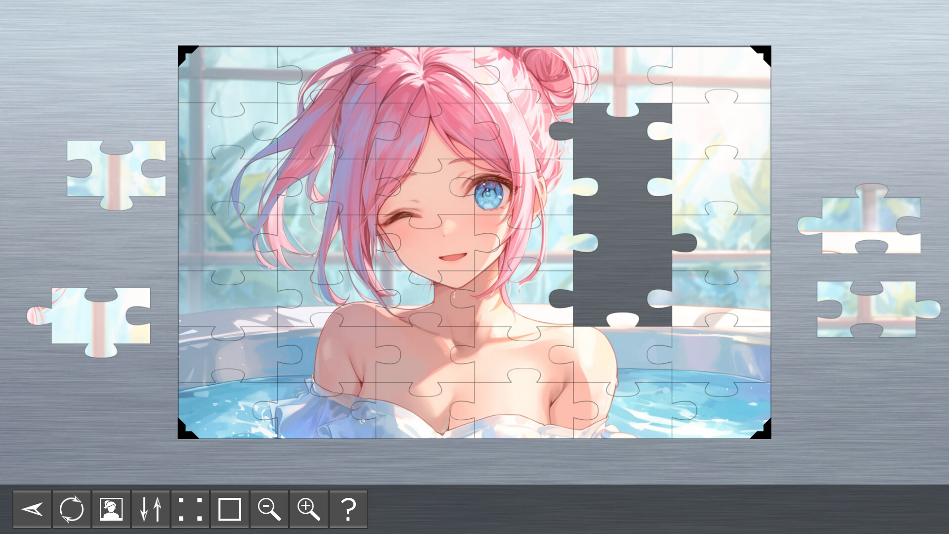 Anime Girl Puzzles Screenshot 2