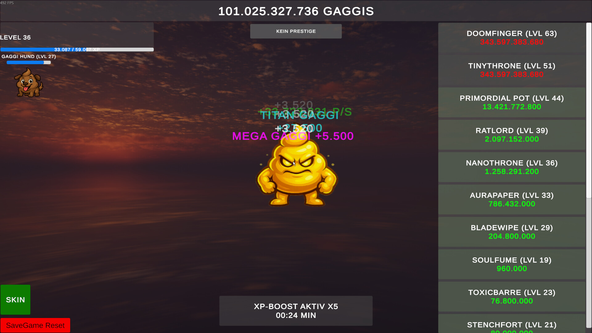 Gaggi Clicker 2 Screenshot 2